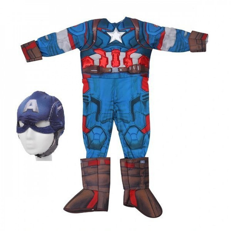 Karnevalový kostým - Kapitán Amerika S